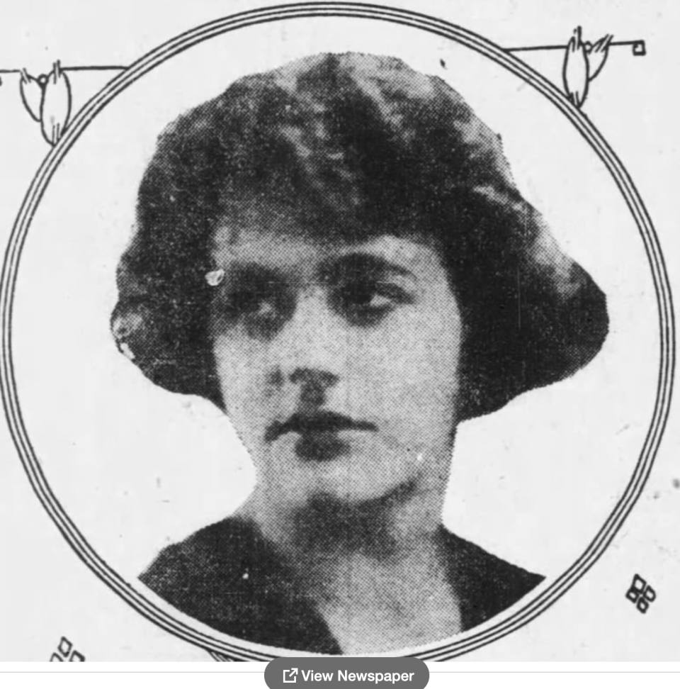 Dorothy Heick, of 1631 Eastern Parkway, was named the most typical girl in Louisville in 1923