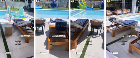 Style Living Ig Rhobh Dorit Kemsley Summer Pool Set Up 1