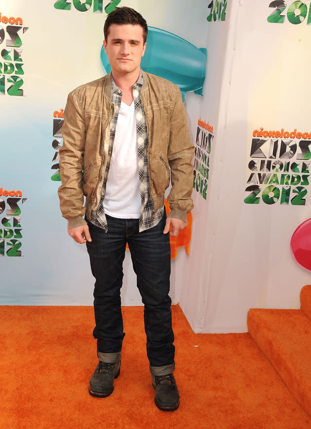 Kids' Choice Awards 2012 photos: Our latest crush, The Hunger Games actor Josh Hutcherson looked very handsome as he worked the cameras.