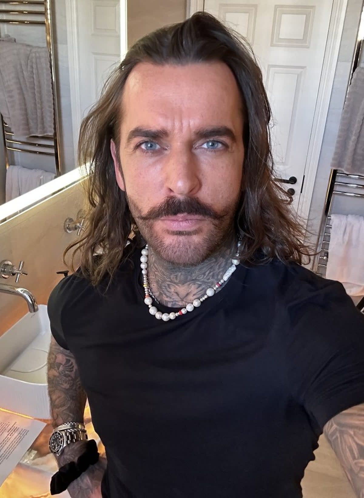 Royal Philips has teamed-up with TV personality Pete Wicks as part of their campaign to give people the confidence to change up their facial hair look (SWNS)