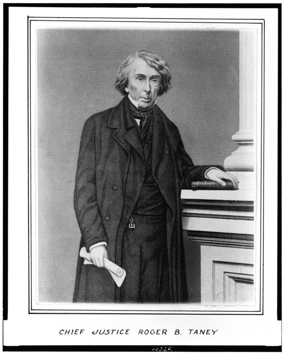 <span>Chief Justice Roger Taney tried to limit Lincoln’s powers in the Civil War.</span> <span><a href="https://www.loc.gov/resource/cph.3c07588/" rel="nofollow noopener" target="_blank" data-ylk="slk:Library of Congress Prints and Photographs Division;elm:context_link;itc:0;sec:content-canvas" class="link ">Library of Congress Prints and Photographs Division</a></span>