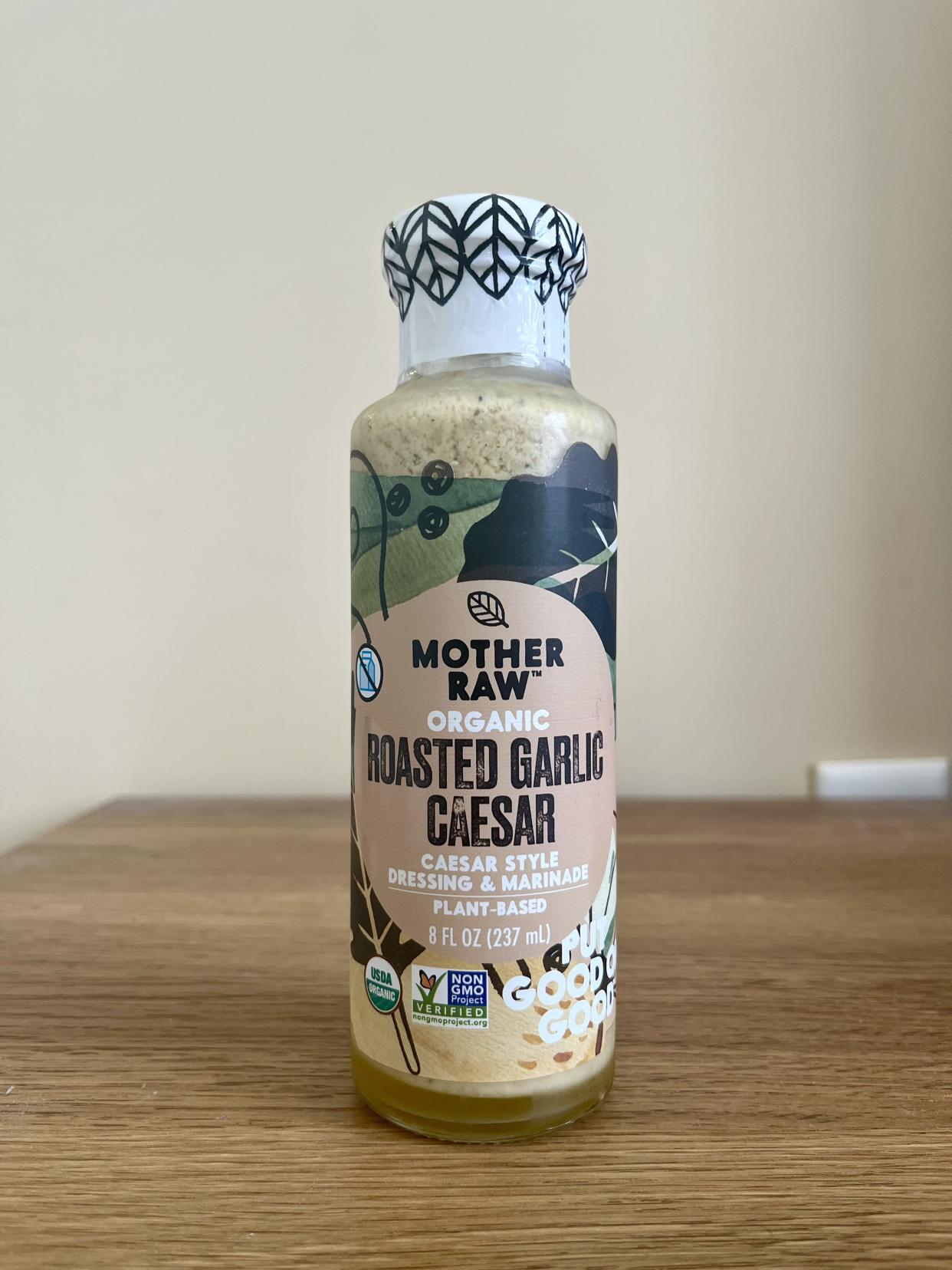 Mother Raw Organic Roasted Garlic Caesar dressing