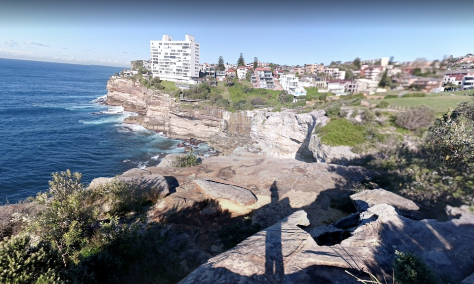 Diamond Bay Reserve in Sydney is pictured.