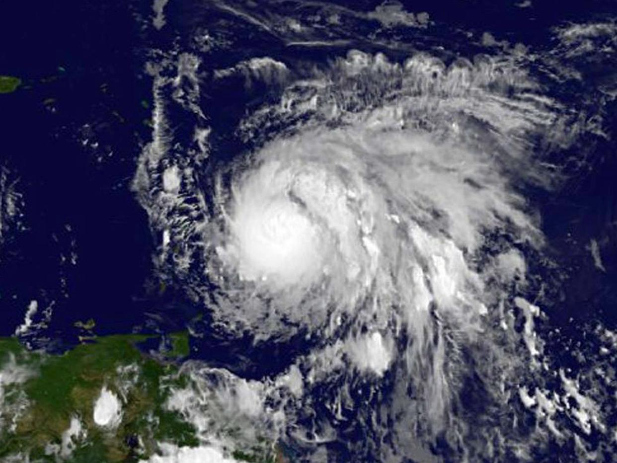 The storm is set to hit several Caribbean islands in the next few days: Nasa