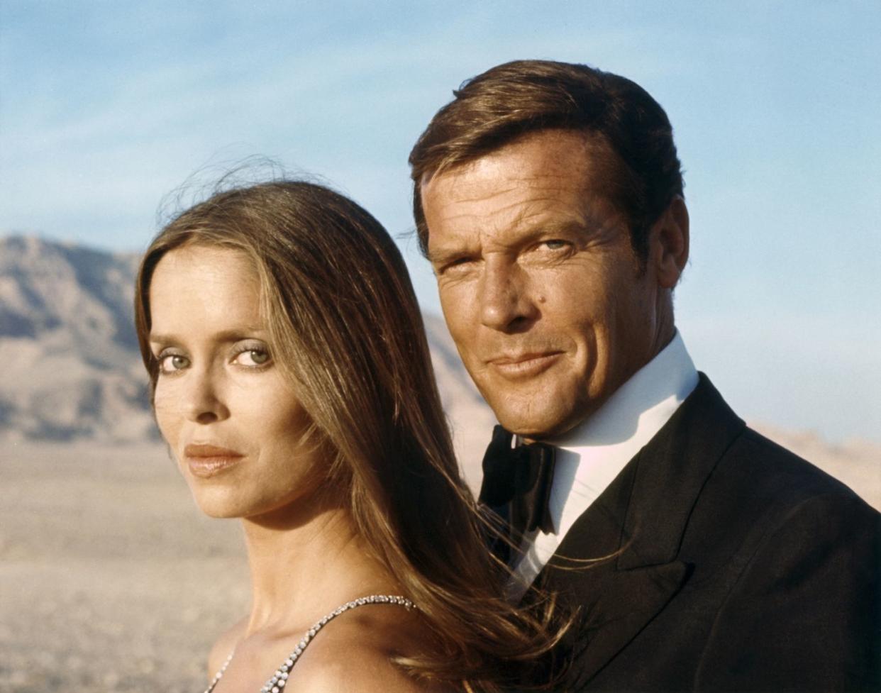 roger moore, barbara bach, the spy who love me