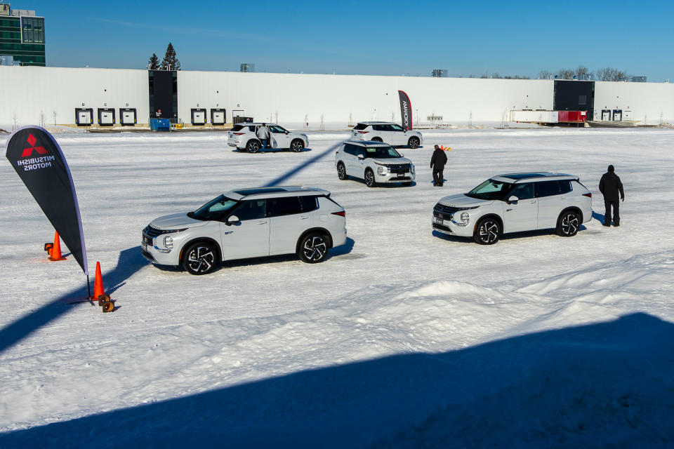 Mitsubishi Outlander PHEV Ice Experience