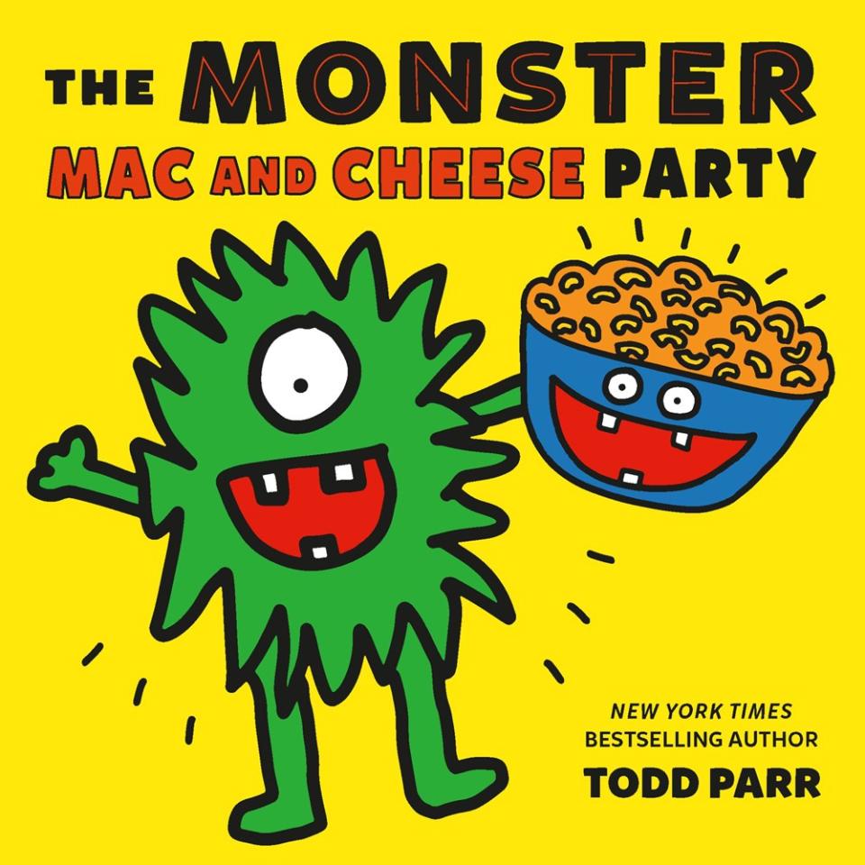 Todd Parr's latest book is The Monster Mac and Cheese Party. (Courtesy Little, Brown and Company) 
