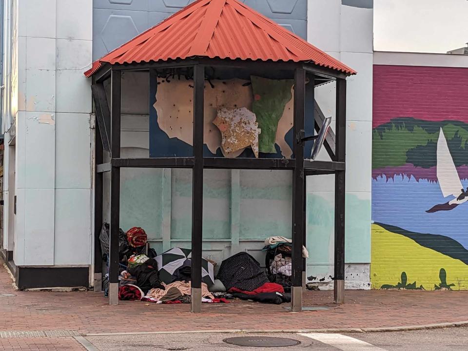 Patrons of downtown Burlington businesses often cite the high prevalence of unhoused individuals in the area as one of their major public safety concerns.