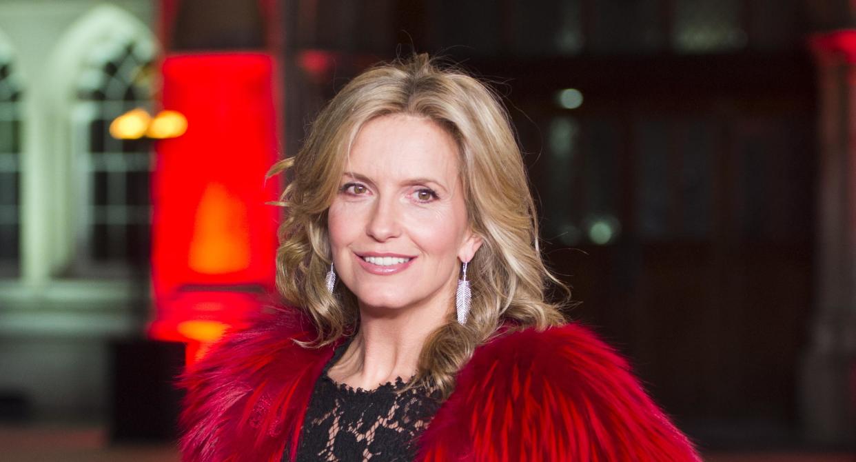 Penny Lancaster thought her menopause symptoms were COVID. (Samir Hussein/WireImage)