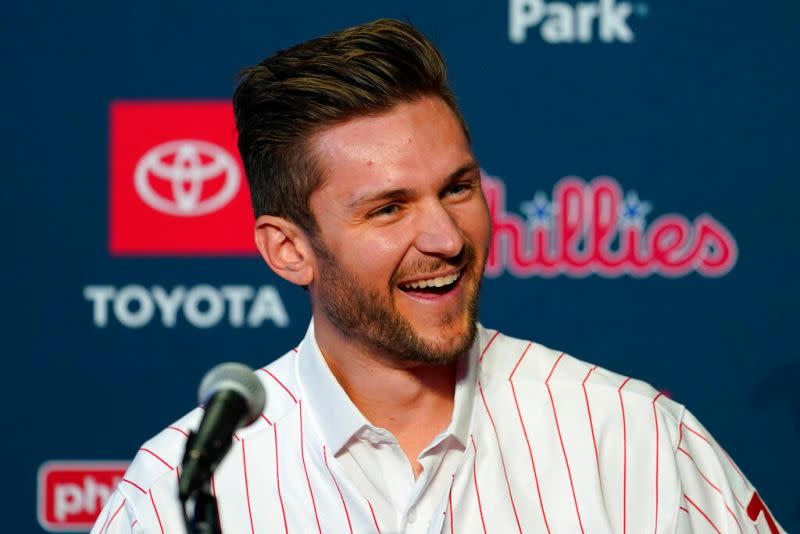 ▲以11年大合約轉戰費城人的明星游擊手Trea Turner（圖／美聯社／達志影像）