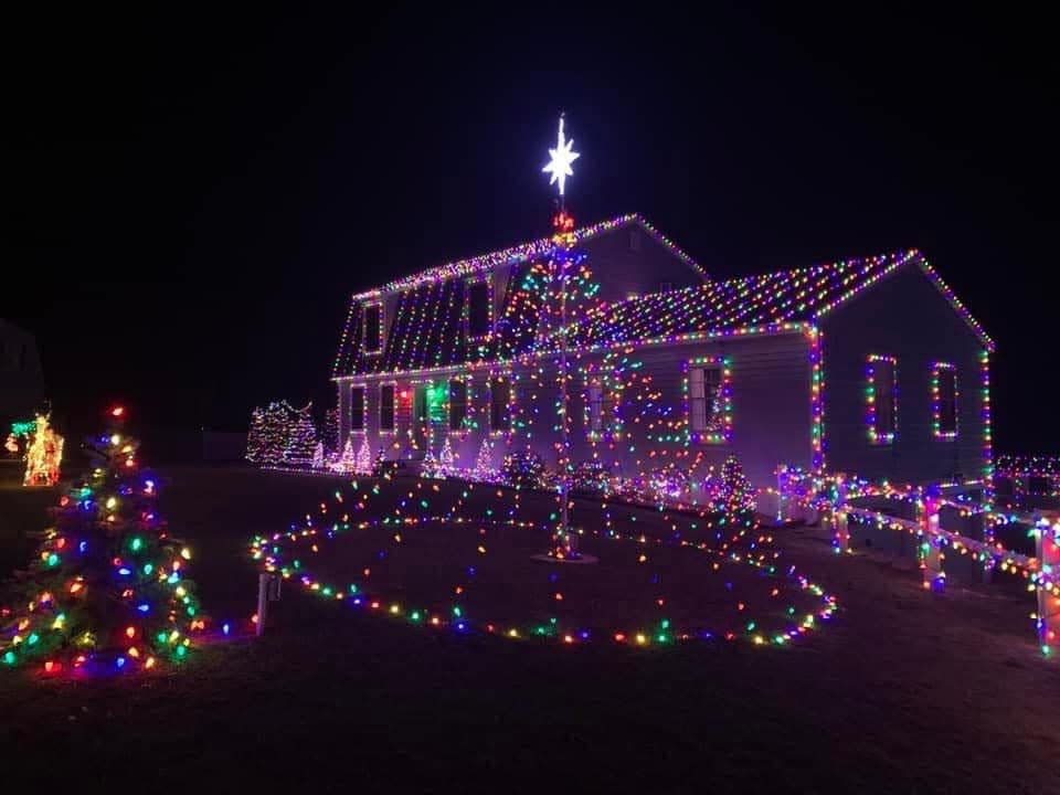 Jay Sullivan and his family decorate their house, shed and yard with 33,000 Christmas lights.