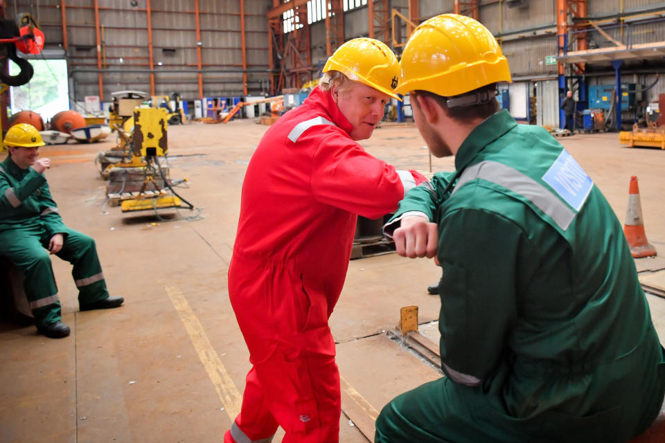 BRITAIN-POLITICS-SHIPBUILDING