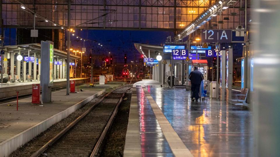 Der GDL-Streik endet vorzeitig. (Bild: dpa)