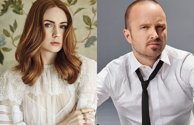 Dual': Aaron Paul & Karen Gillan Slow-Mo Spar in Offbeat Dark Sci-Fi –  IndieWire