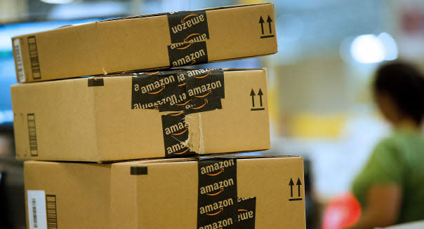 Inside An Amazon.com Distribution Center On Cyber Monday