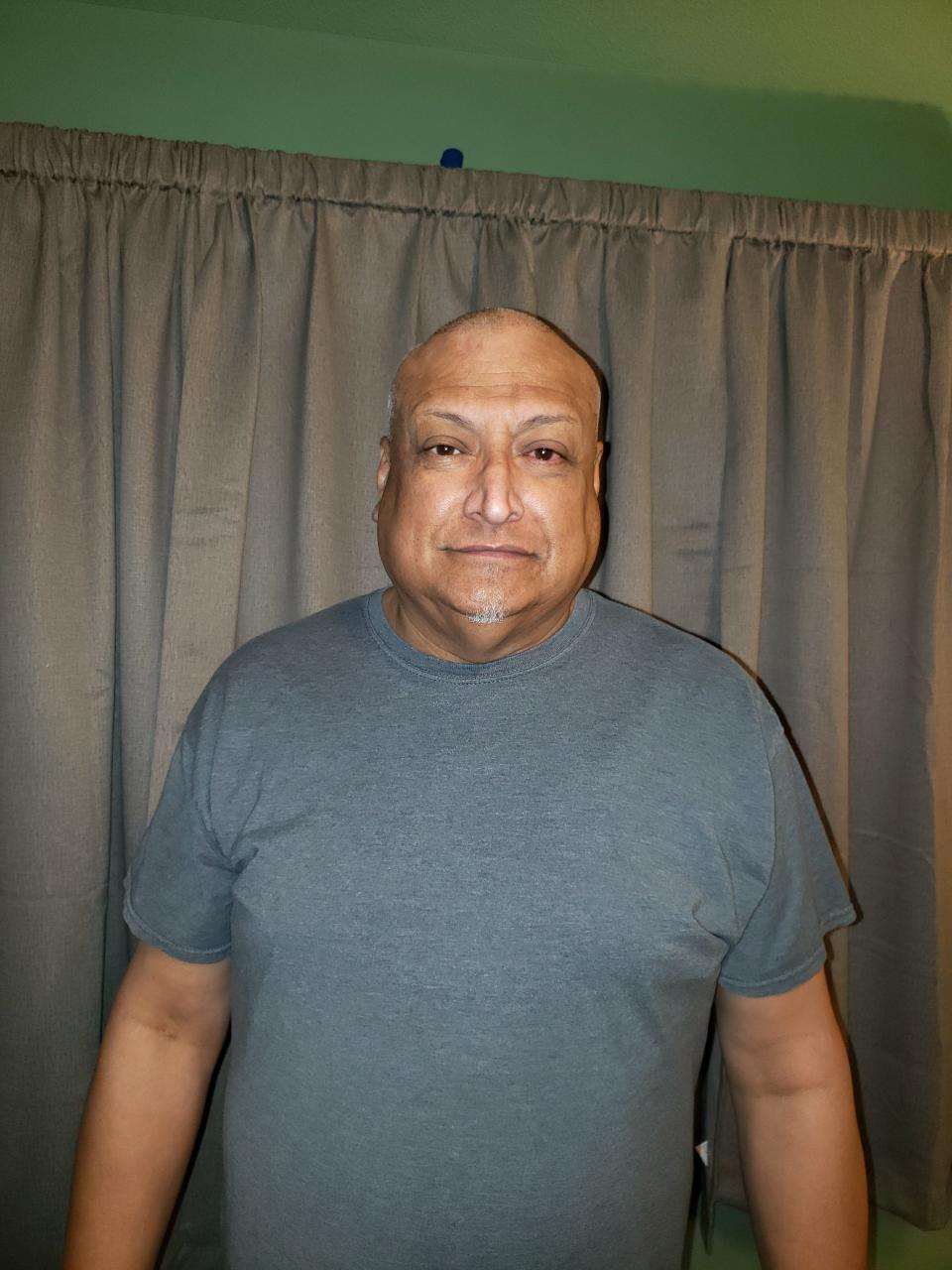 Bobby Alcantar lost a lot of weight during treatment and has been able to keep it off.