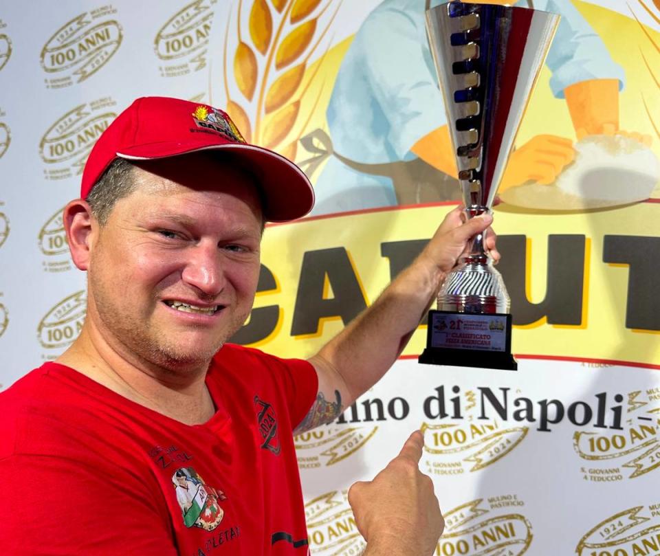 King of Fire owner Siler Chapman won the Trofeo Caputo Cup for traditional American pizza in 2024.