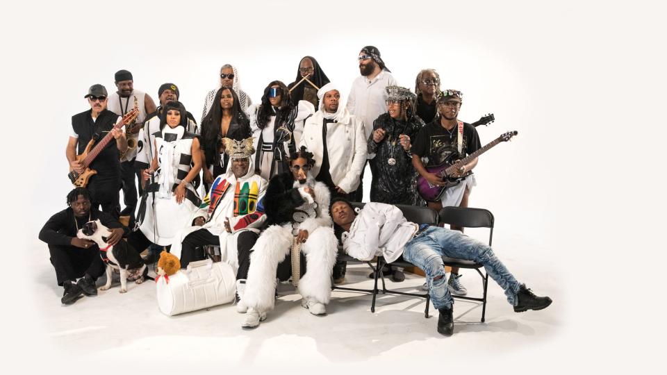 Want to get funked up? George Clinton and Parliament Funkadelic perform Tuesday at Andrew J Brady Music Center.