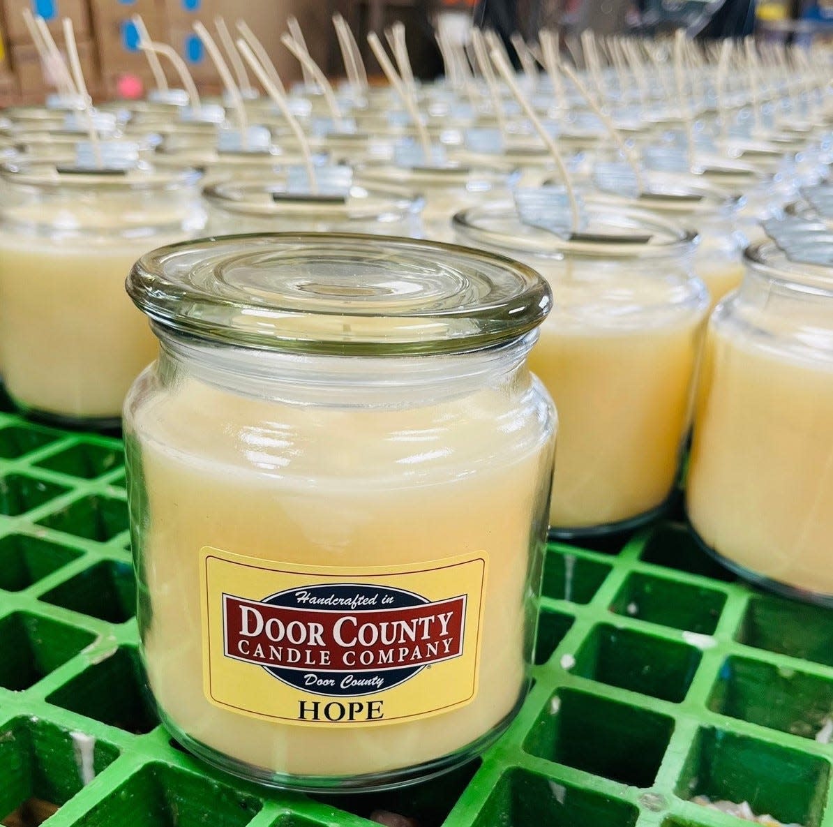 Door County Candle Co. is selling vanilla-scented Hope Candles as a fundraiser, with all profits going to UNICEF's relief efforts for children in Turkey and Syria after those countries were devastated by a 7.8-magnitude earthquake.