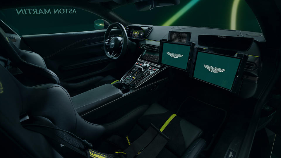 Inside the 2024 Aston Martin Vantage Safety Car