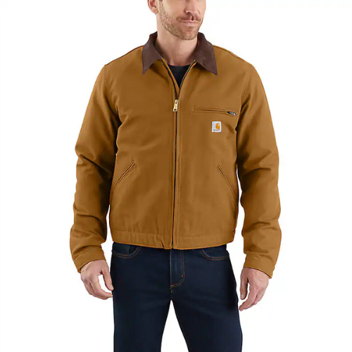 Carhartt Relaxed Fit Duck Blanket Lined Detroit Jacket