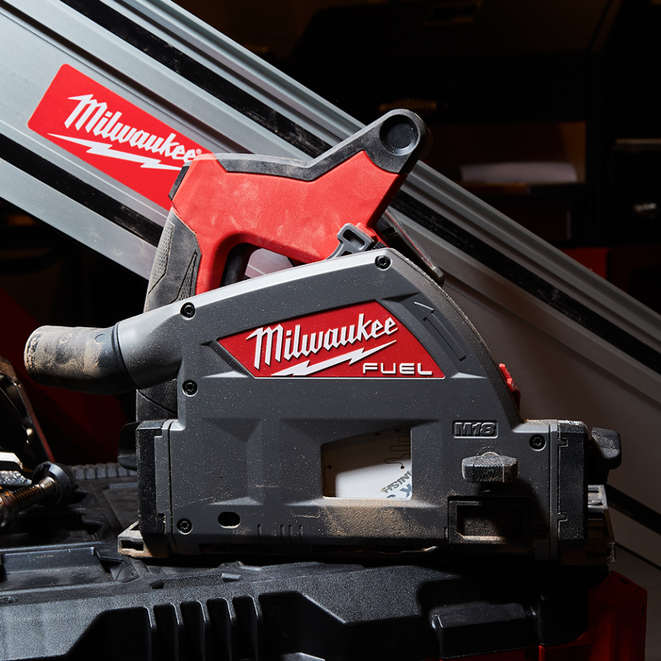 <p><a href="https://go.redirectingat.com?id=74968X1596630&url=https%3A%2F%2Fwww.homedepot.com%2Fp%2FMilwaukee-M18-FUEL-18V-Lithium-Ion-Brushless-Cordless-6-1-2-in-Plunge-Track-Saw-PACKOUT-Kit-with-One-6-0-Ah-Battery-2831-21%2F321087629&sref=https%3A%2F%2F" rel="nofollow noopener" target="_blank" data-ylk="slk:Shop Now;elm:context_link;itc:0;sec:content-canvas" class="link ">Shop Now</a></p><p>2831-20 18-volt Track Saw Kit</p><p>homedepot.com</p><p>$639.00</p>