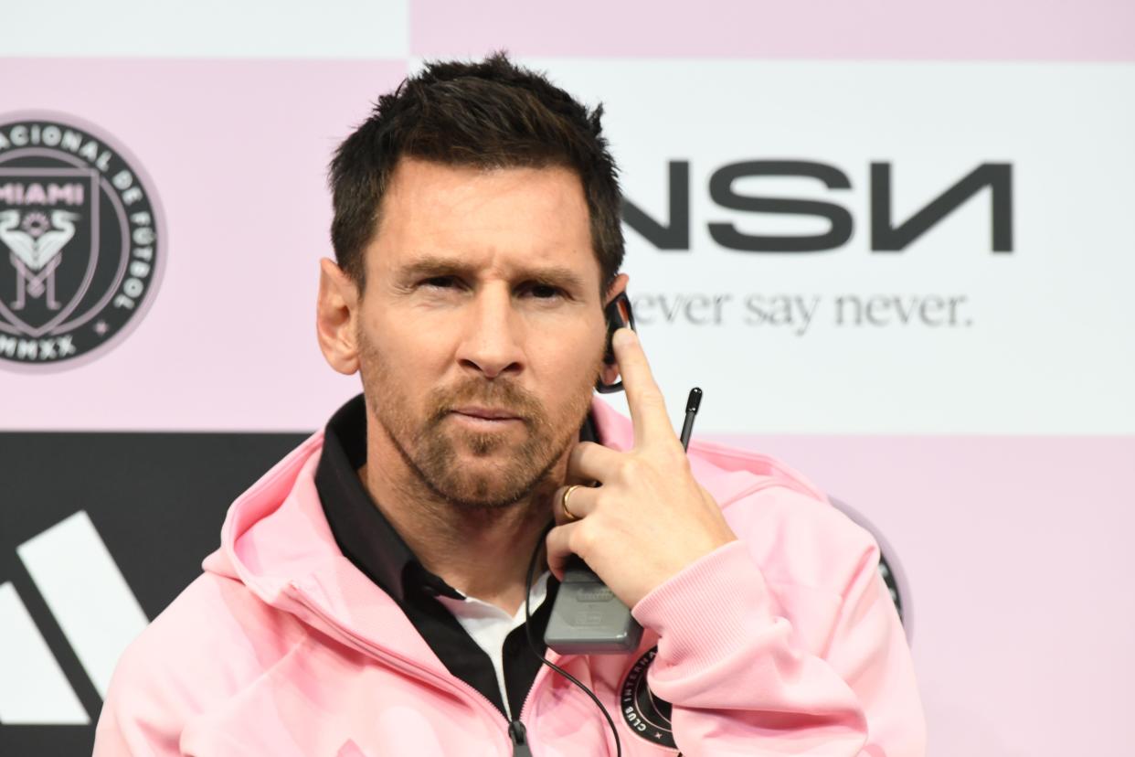 Lionel Messi es fan de escuchar 'Bidi Bidi Bom Bom', canción de Selena. (Photo by Jun Sato/WireImage)