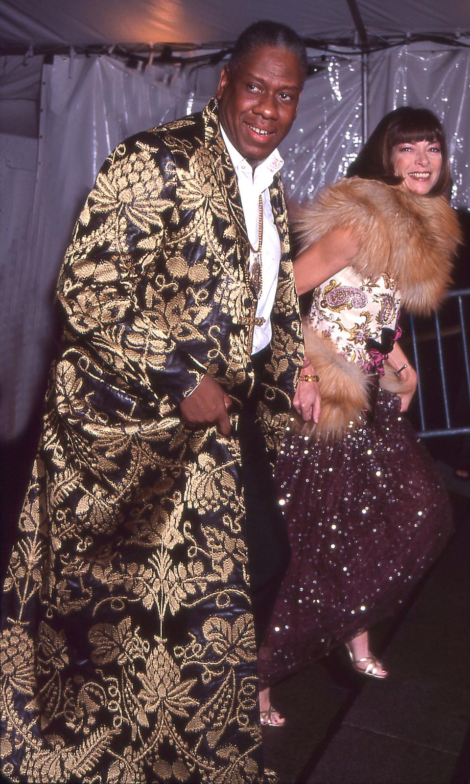 andre leon talley anna wintour met gala 1991 - Getty Images