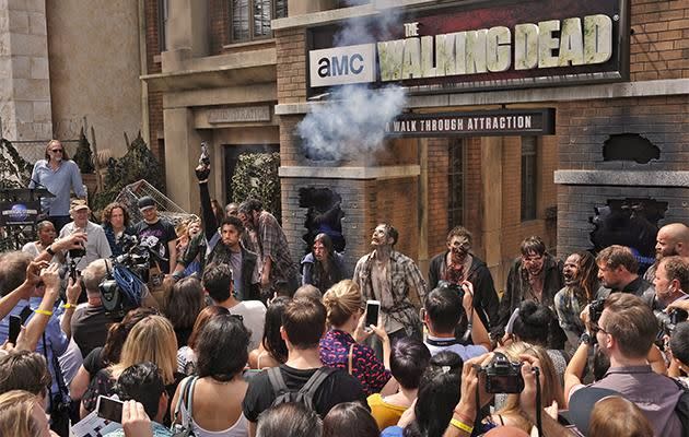 The Walking Dead attraction.