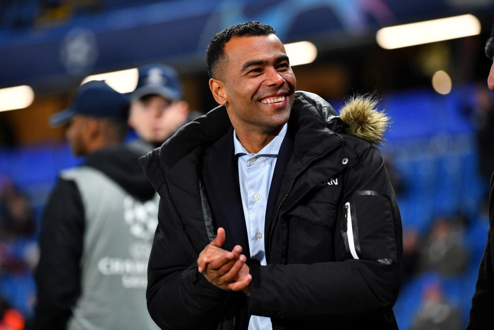 Soccer Football - Champions League - Group H - Chelsea v Lille - Stamford Bridge, London, Britain - December 10, 2019  Ashley Cole before the match   REUTERS/Dylan Martinez