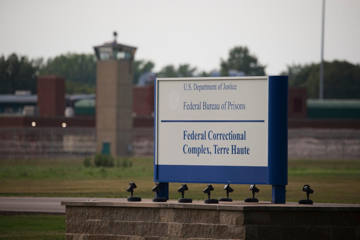 The federal government is scheduled to carry out its seventh execution since July at the Terre Haute prison on Thursday. (SOPA Images via Getty Images)