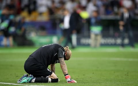 Loris Karius reacts to losing the Champions League final - Liverpool and Loris Karius in particular, suffered the heartbreak of their Champions League final loss to Real Madrid - Credit: PA