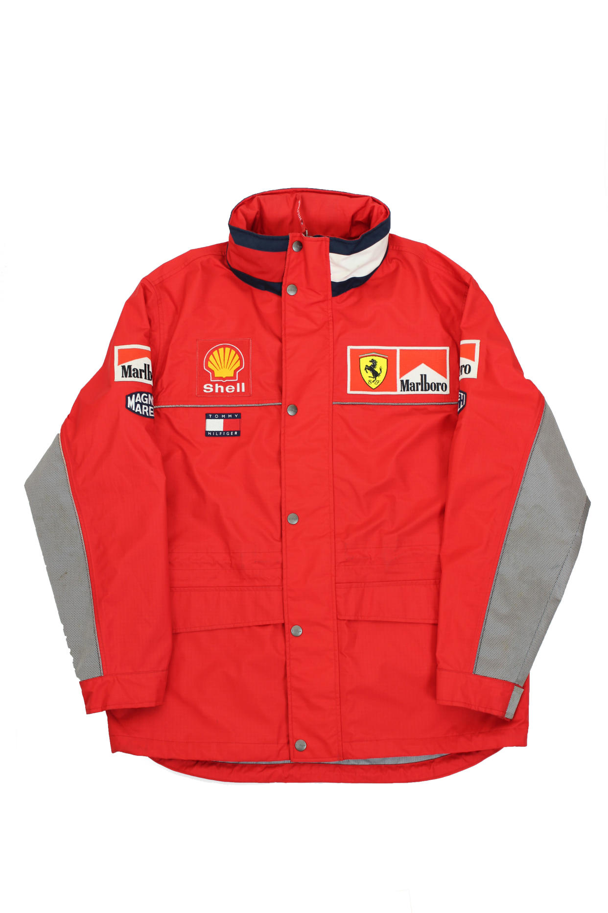 Michael Schumacher’s signed Ferrari team issue racing jacket (Robert Malone/PA)