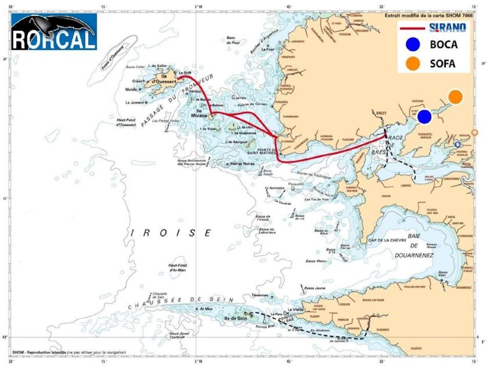 Implantation du Réseau d’ObseRvation Côtière Automatique muLtiparamètres (RORCAL) en rade Brest et mer d’Iroise. Georges Chapalain, Cerema, Fourni par l'auteur