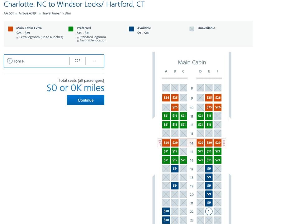 Social Distancing on American and Delta