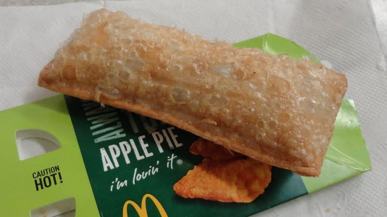 McDonald's fried apple pie