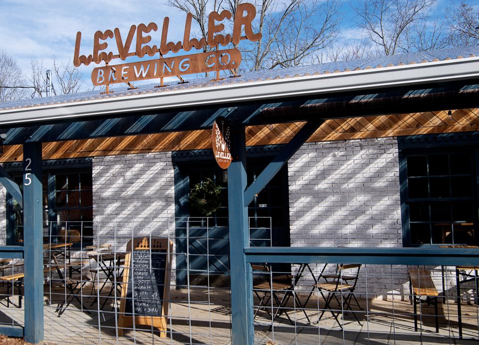 Leveller Brewing Co. in Weaverville December 22, 2022.
