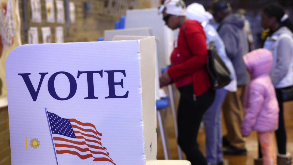 Election Day is one year from today. / Credit: CBS News