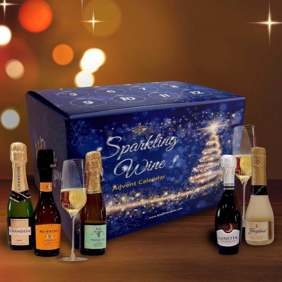 <p><a href="https://go.redirectingat.com?id=74968X1596630&url=https%3A%2F%2Fwww.givethembeer.com%2Fproducts%2Fsparkling-wine-advent-calendar&sref=https%3A%2F%2Fwww.goodhousekeeping.com%2Fholidays%2Fchristmas-ideas%2Fg37948984%2Fwine-advent-calendars%2F" rel="nofollow noopener" target="_blank" data-ylk="slk:Shop Now;elm:context_link;itc:0;sec:content-canvas" class="link ">Shop Now</a></p><p>Sparkling Wine Advent Calendar</p><p>givethembeer.com</p><p>$129.00</p><span class="copyright">Give Them Beer</span>