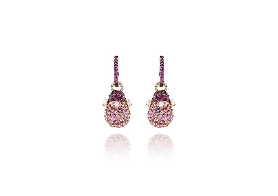 Earrings by Chantecler.