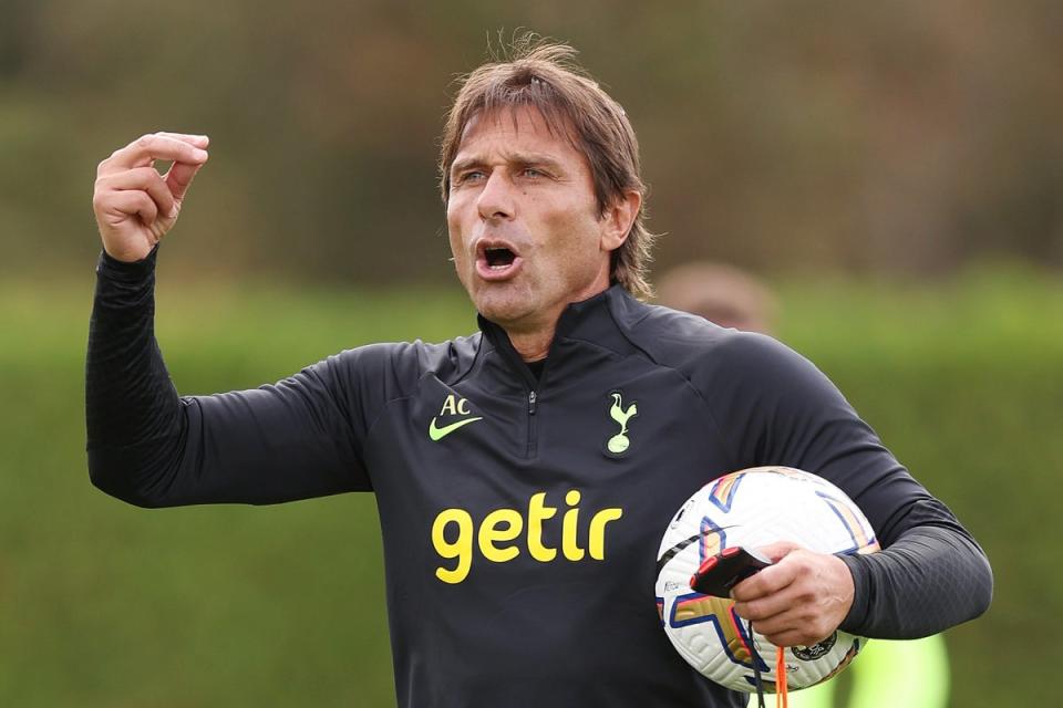 The pressure is on Antonio Conte to deliver at Spurs (Tottenham Hotspur FC via Getty I)