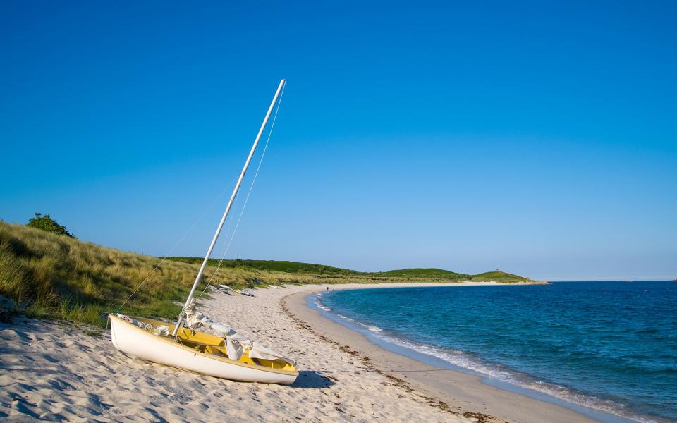 beach isle of scilly - Getty