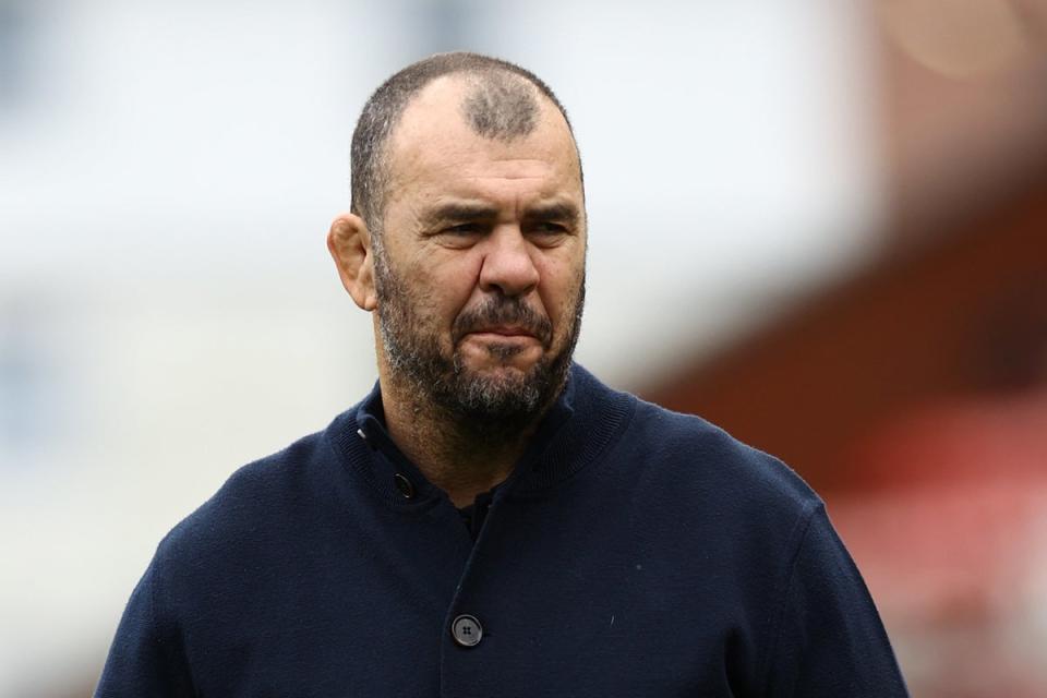 Master motivator: Argentina coach Michael Cheika  (Getty Images)