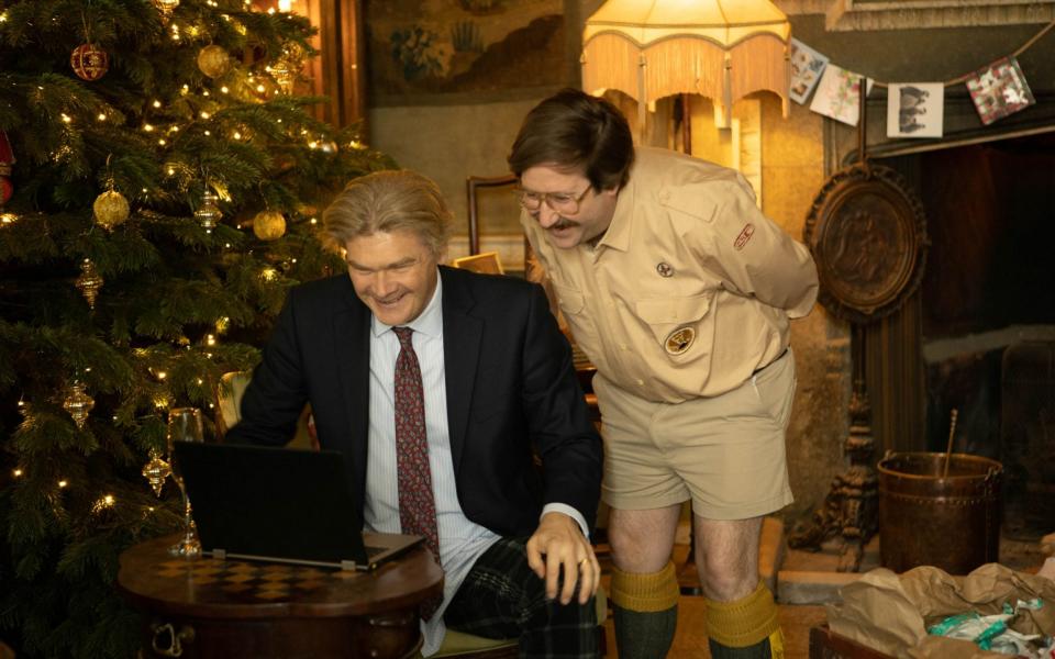 Christmas 2020 Julian (SIMON FARNABY), Pat (JIM HOWICK) - Guido Mandozzi/BBC