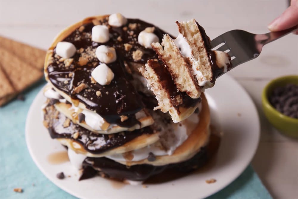 S'mores Pancakes