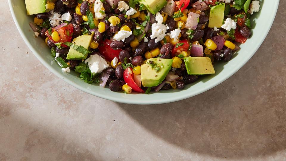 black bean and corn salad