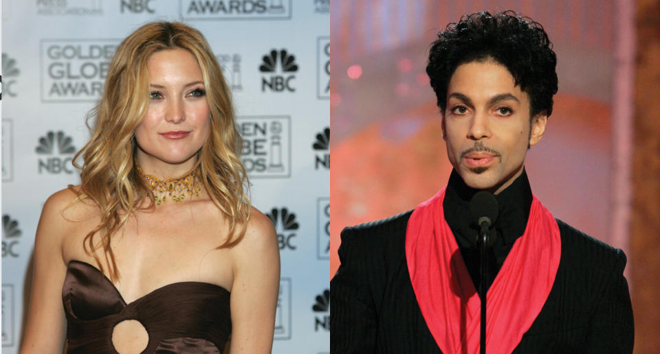 Kate Hudson shares funny story from 2005 Golden Globes involving Prince