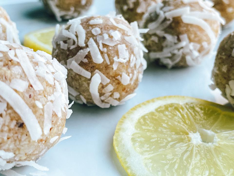 Melted Honey will add these lemon coconut balls at its pop-up market on June 24 from 5-9 p.m. at the Downtown Boxing Club, 320 Luverne Ave.