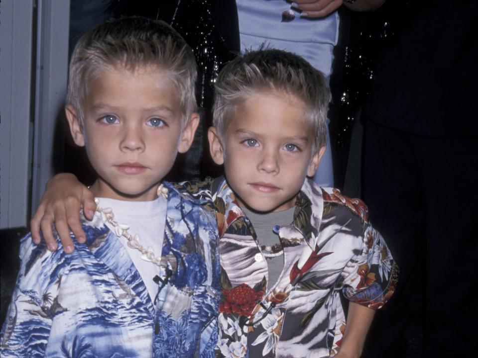 (L-R) Cole and Dylan Sprouse.