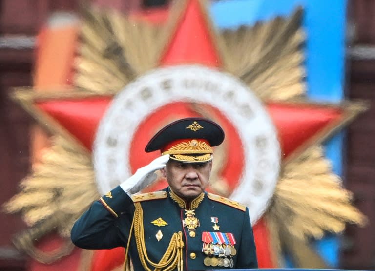 Shoigu, 68, was appointed Russian defence minister in 2012 and has had a decades-long political career (Alexander NEMENOV)